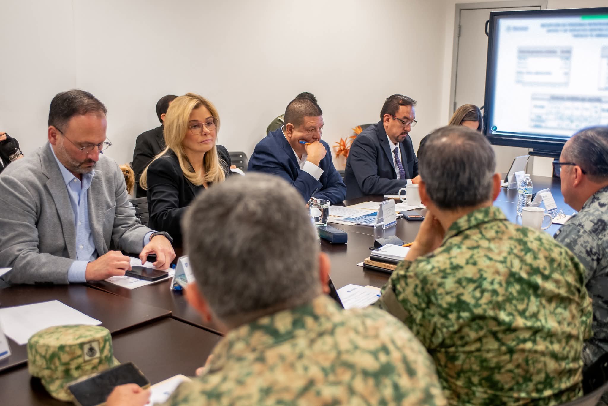 Y Maru no fue al Senado…